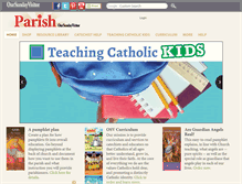 Tablet Screenshot of osvparish.com